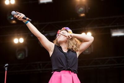 Ketnet Band @ Maanrock 2015, foto 8, foto's door Frank Lambrechts - FrontView Magazine