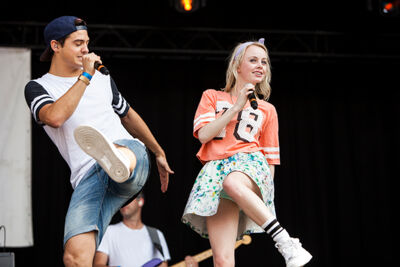 Ketnet Band @ Maanrock 2015, foto 13, foto's door Frank Lambrechts - FrontView Magazine
