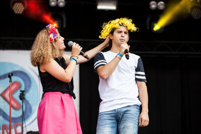 Ketnet Band @ Maanrock 2015, foto 14, foto's door Frank Lambrechts - FrontView Magazine