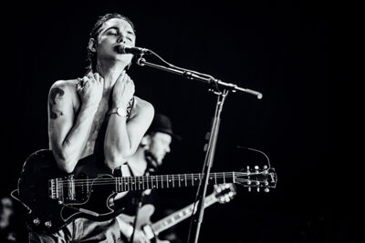 Jett Rebel @ Boerenrock 2015, foto 13, foto's door Elke Briers - FrontView Magazine