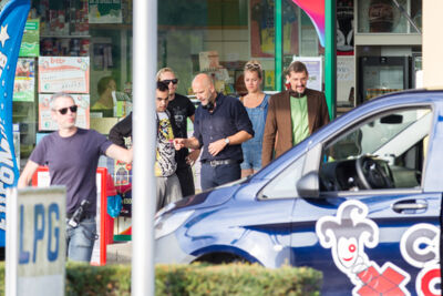 Setbezoek 2: "Say Something Funny" @ Wetteren, foto 7, foto's door Guy Danneels - FrontView Magazine