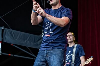 Pechvogels of Gelukzakken @ Villa Pace 2015, picture 6, photographed by FrontView Magazine