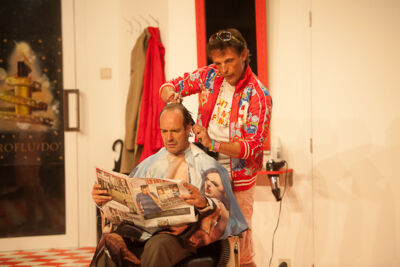Première "De schaar erin" EWT Theater, foto 13, foto's door Goele Bormans - FrontView Magazine