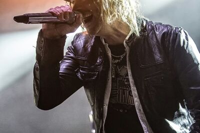Gotthard @ OlensFest 2015, foto 2, foto's door Edwin Houdevelt - FrontView Magazine