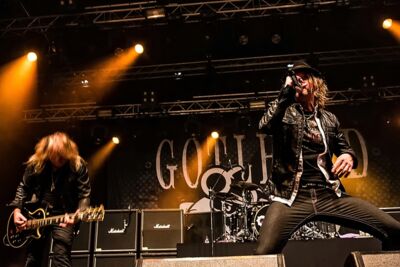 Gotthard @ OlensFest 2015, foto 25, foto's door Edwin Houdevelt - FrontView Magazine