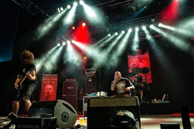 Paul Di'Anno @ OlensFest 2015, foto 5, foto's door Edwin Houdevelt - FrontView Magazine