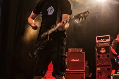 Paul Di'Anno @ OlensFest 2015, foto 18, foto's door Edwin Houdevelt - FrontView Magazine