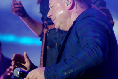 Simple Minds@ Hickstead UK Boomerang Festival, picture 33, photographed by Peter Minnebo - FrontView Magazine