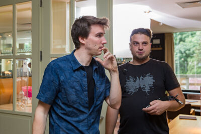 Setbezoek : "Say Something Funny" @ Scandic Hotel Antwerpen, picture 21, photographed by Guy Danneels - FrontView Magazine