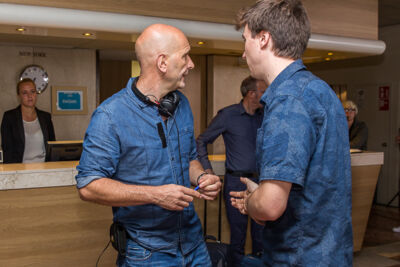Setbezoek : "Say Something Funny" @ Scandic Hotel Antwerpen, picture 29, photographed by Guy Danneels - FrontView Magazine
