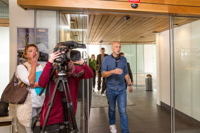 Setbezoek : "Say Something Funny" @ Scandic Hotel Antwerpen, picture 33, photographed by Guy Danneels - FrontView Magazine