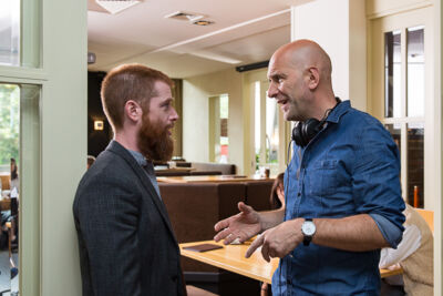 Setbezoek : "Say Something Funny" @ Scandic Hotel Antwerpen, picture 82, photographed by Guy Danneels - FrontView Magazine
