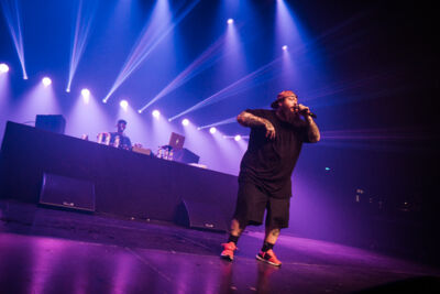 Action Bronson @ Ancienne Belgique, picture 1, photographed by Tom Stessens - FrontView Magazine