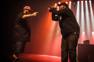 Action Bronson @ Ancienne Belgique, picture 5, photographed by Tom Stessens - FrontView Magazine