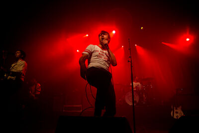 The Vaccines @ AB, picture 1, photographed by Kristof Hayen - FrontView Magazine