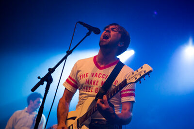 The Vaccines @ AB, picture 3, photographed by Kristof Hayen - FrontView Magazine
