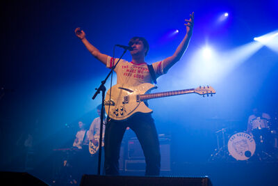 The Vaccines @ AB, picture 9, photographed by Kristof Hayen - FrontView Magazine