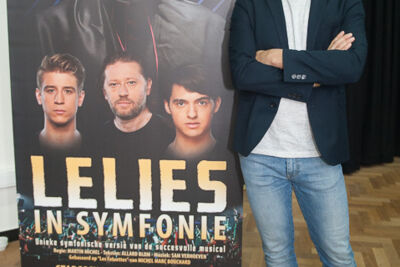 Persmoment Lelies in Symfonie Judas Theaterproducties, foto 11, foto's door Goele Bormans - FrontView Magazine