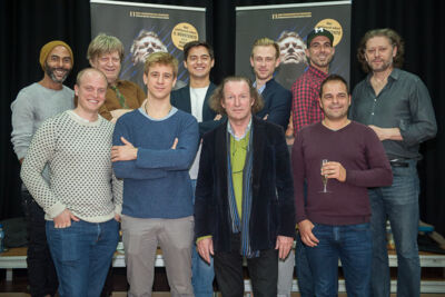 Persmoment Lelies in Symfonie Judas Theaterproducties, foto 17, foto's door Goele Bormans - FrontView Magazine