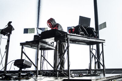 Squarepusher @ Ancienne Belgique, picture 7, photographed by Bart Scholliers - FrontView Magazine