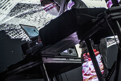 Squarepusher @ Ancienne Belgique, picture 8, photographed by Bart Scholliers - FrontView Magazine