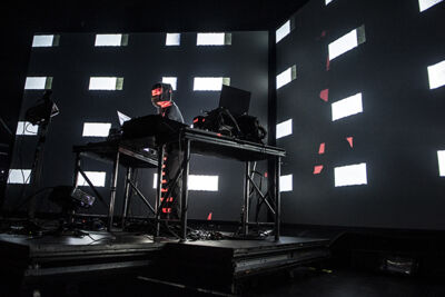 Squarepusher @ Ancienne Belgique, picture 9, photographed by Bart Scholliers - FrontView Magazine