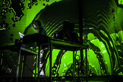 Squarepusher @ Ancienne Belgique, picture 15, photographed by Bart Scholliers - FrontView Magazine