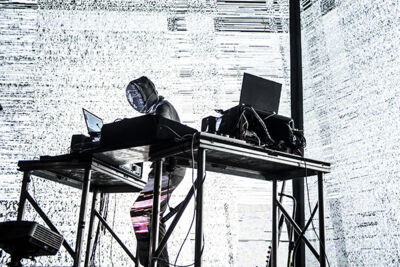 Squarepusher @ Ancienne Belgique, picture 17, photographed by Bart Scholliers - FrontView Magazine