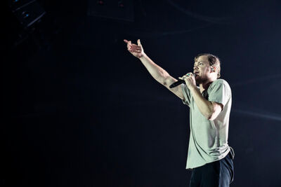 Imagine Dragons @ Vorst Nationaal, picture 16, photographed by Jef Peeters - FrontView Magazine