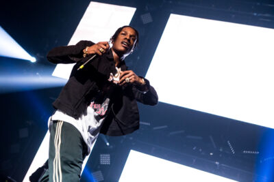 A$AP Rocky @ Vorst Nationaal, picture 9, photographed by Dorien Goetschalckx - FrontView Magazine