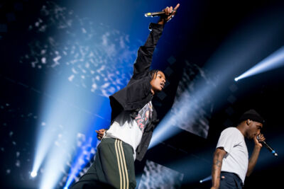 A$AP Rocky @ Vorst Nationaal, picture 11, photographed by Dorien Goetschalckx - FrontView Magazine