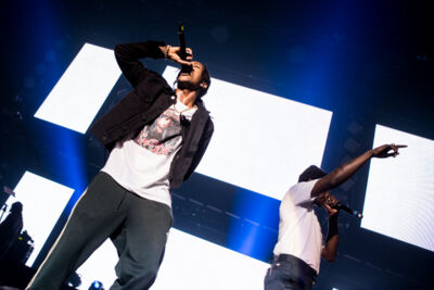 A$AP Rocky @ Vorst Nationaal, picture 12, photographed by Dorien Goetschalckx - FrontView Magazine