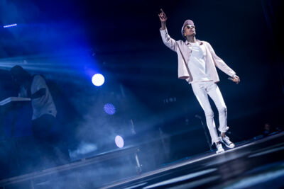 Wiz Khalifa @ Vorst Nationaal, foto 2, foto's door Dorien Goetschalckx - FrontView Magazine