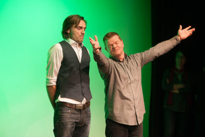 The Marcel - voor de Rode Neuzen Dag Improvisatietheater, foto 9, foto's door Goele Bormans - FrontView Magazine