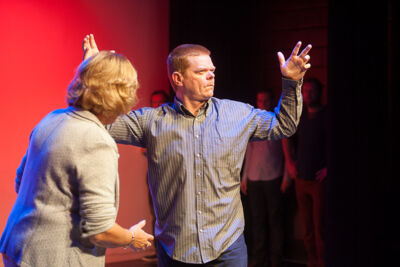 The Marcel - voor de Rode Neuzen Dag Improvisatietheater, foto 16, foto's door Goele Bormans - FrontView Magazine