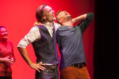 The Marcel - voor de Rode Neuzen Dag Improvisatietheater, foto 25, foto's door Goele Bormans - FrontView Magazine