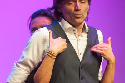 The Marcel - voor de Rode Neuzen Dag Improvisatietheater, foto 30, foto's door Goele Bormans - FrontView Magazine