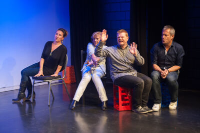 The Marcel - voor de Rode Neuzen Dag Improvisatietheater, foto 35, foto's door Goele Bormans - FrontView Magazine