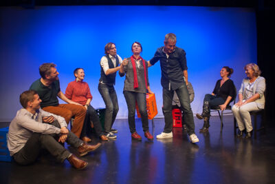 The Marcel - voor de Rode Neuzen Dag Improvisatietheater, foto 38, foto's door Goele Bormans - FrontView Magazine