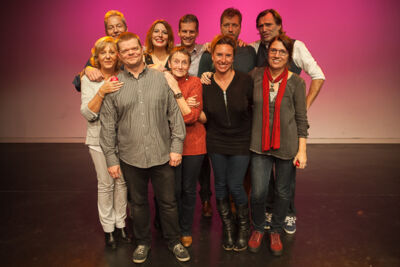 The Marcel - voor de Rode Neuzen Dag Improvisatietheater, foto 53, foto's door Goele Bormans - FrontView Magazine