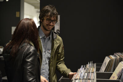 (Her)opening Bilbo Records Leuven @ Bilbo, picture 1, photographed by Bart Scholliers - FrontView Magazine