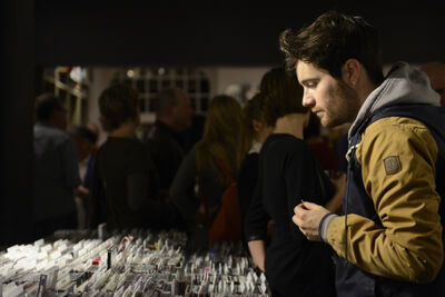 (Her)opening Bilbo Records Leuven @ Bilbo, picture 16, photographed by Bart Scholliers - FrontView Magazine