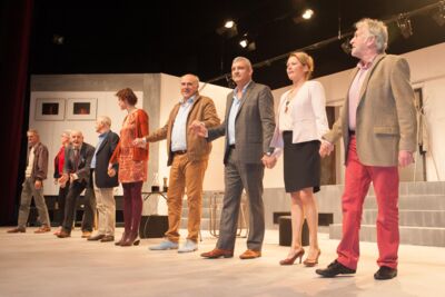 Première Smullen met Snullen De Komedie Compagnie, foto 48, foto's door Goele Bormans - FrontView Magazine