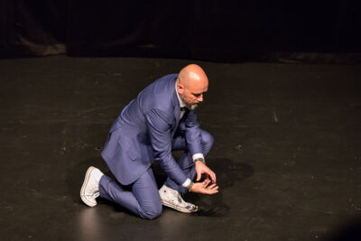 De Improfeten @ Fakkelteater Antwerpen, picture 10, photographed by Guy Danneels - FrontView Magazine