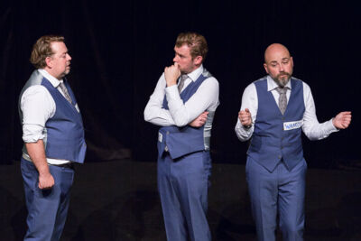 De Improfeten @ Fakkelteater Antwerpen, picture 65, photographed by Guy Danneels - FrontView Magazine