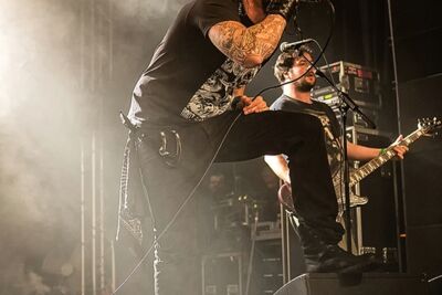 Dagoba @ Epic Metal Fest, picture 2, photographed by Edwin Houdevelt - FrontView Magazine