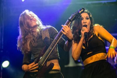 Delain @ Epic Metal Fest, picture 4, photographed by Edwin Houdevelt - FrontView Magazine