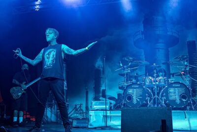Fear Factory @ Epic Metal Fest, picture 1, photographed by Edwin Houdevelt - FrontView Magazine