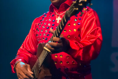 Lil’ Ed and the Blues Imperials @ Blues in Schoten, picture 14, photographed by Marc Verdonck - FrontView Magazine