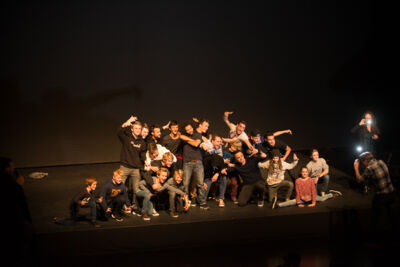 Red Bull Flying Bach vervangact in Capitole te Gent, foto 9, foto's door Jonas Wallecan - FrontView Magazine